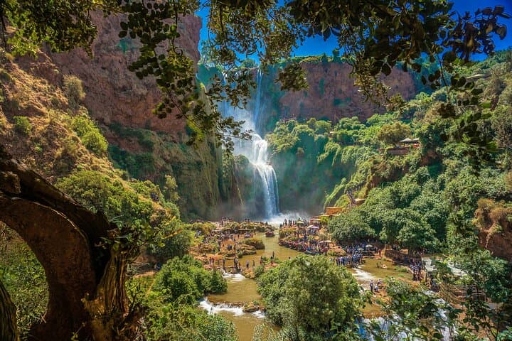 Day Trip to Ouzoud Waterfalls with Guide and Boat Trip