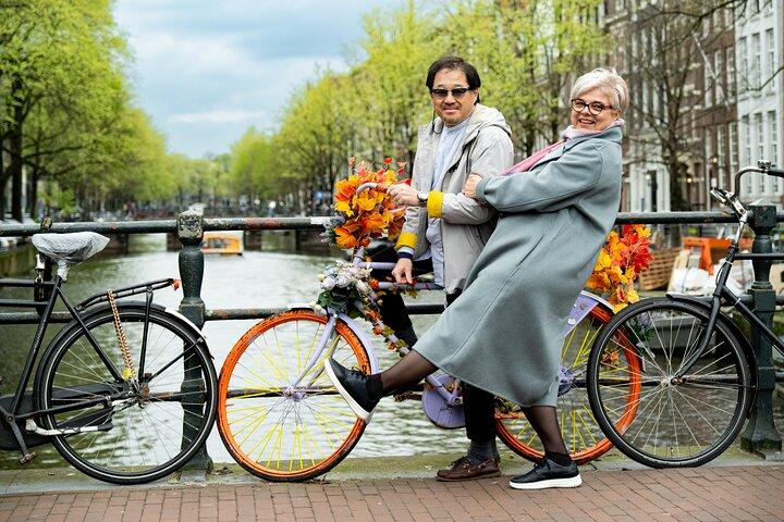 Amsterdam Professional Photoshoot ved kanalerne