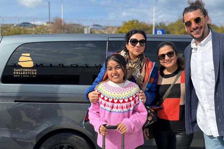 Private maßgeschneiderte Santorini Landtour mit einem lokalen Fahrer