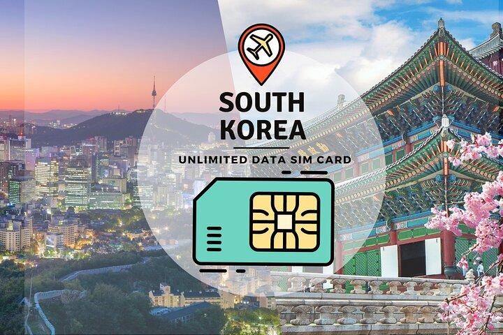 Korea SIM-Karte mit KT Unlimited Daten Abholung am Flughafen