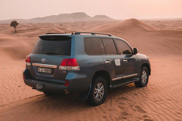 4x4 Red Dune Dubai Desert Safari, Dune Bash, promenade à dos de chameau et barbecue