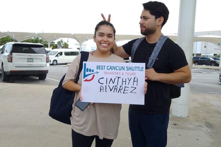 Privétransfer van de luchthaven van Cancun naar Cancun (16 km)