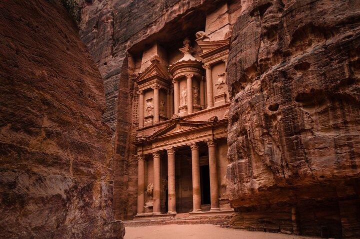 Excursão de um dia para Petra e Mar Morto com almoço incluído
