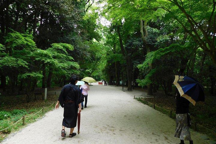 京都世界遺産ウォーク：下鴨神社写真＆カスタムマンガ