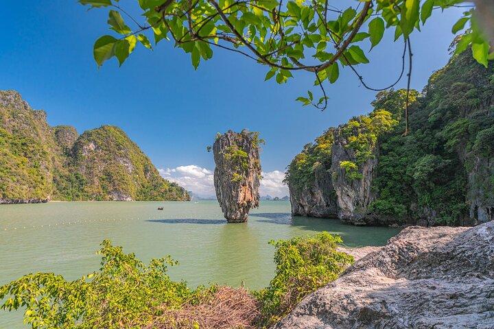 Excursión de día completo a la isla James Bond en catamarán de velocidad