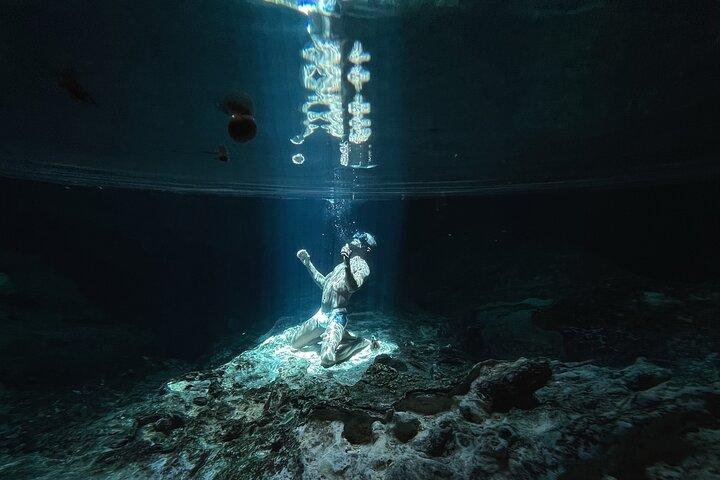 海での水中写真撮影-ソレント・ポジターノ・アマルフィより