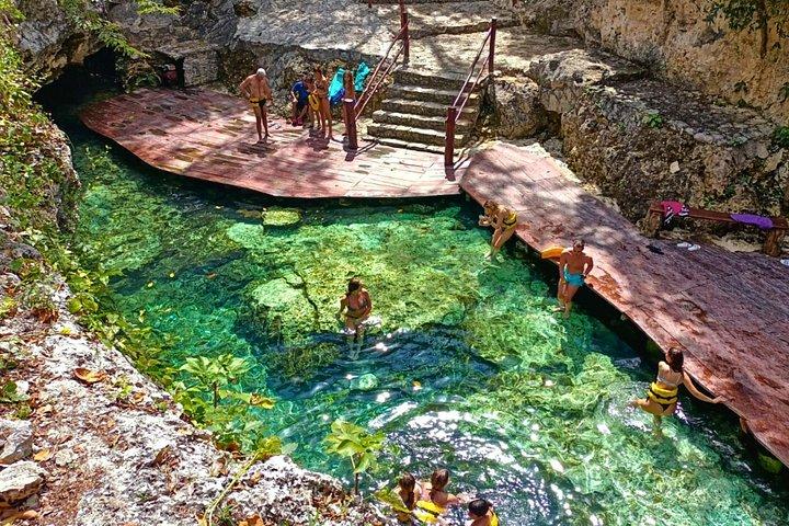 Tulum and 2 Cenotes Half Day Tour from Riviera