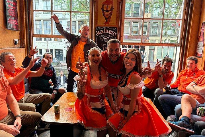 Bartur i Amsterdam Red Light District + indgang til diskoklubben