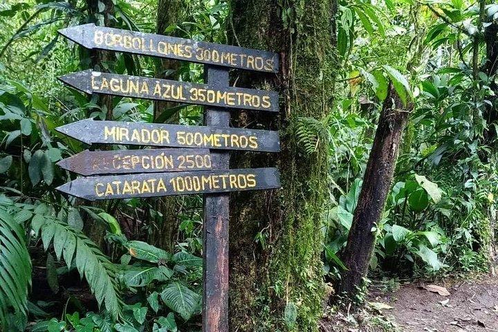リオ セレステ テノリオ火山国立公園をハイキング