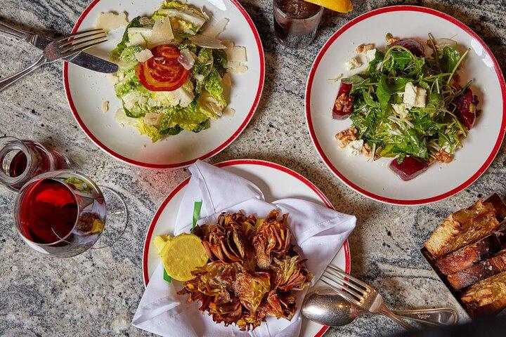 Almoço na Trattoria Del Arte