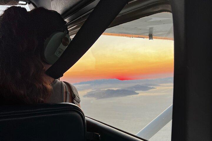 Airplane San Francisco Sunset Flight Tour