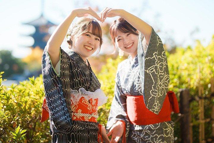 京都着物レンタルChamatsu レディースプラン ヘアセット付き