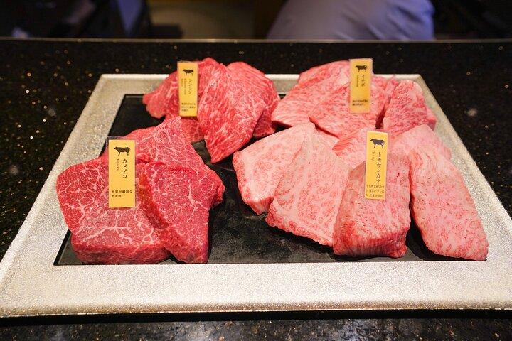 銀座VIP A5ランク和牛ツアー：和牛食べ放題＆日本酒試飲