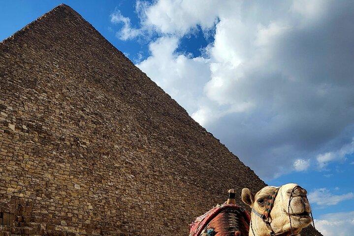 Visite privée guidée des pyramides de Gizeh à Memphis et Sakkara