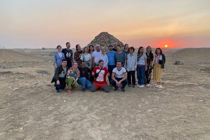 Visite privée guidée des pyramides de Gizeh à Memphis et Sakkara