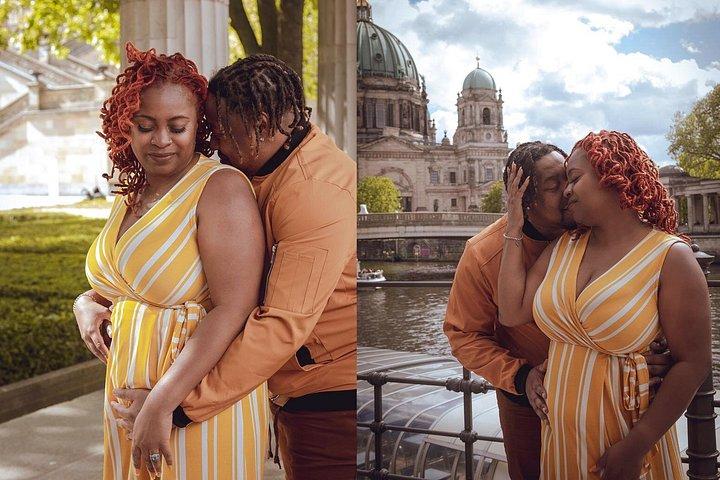 Romantisk parfotoshoot i hjertet af Berlin