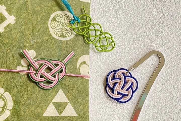 Japanese paper Notebook and Mizuhiki Belt and bookmark Workshop