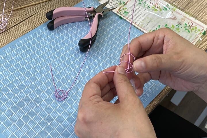 Japanese paper Notebook and Mizuhiki Belt and bookmark Workshop