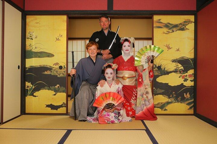京都清水寺ファミリープラン 舞妓さんと侍