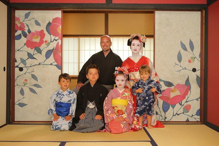 京都清水寺ファミリープラン 舞妓さんと侍