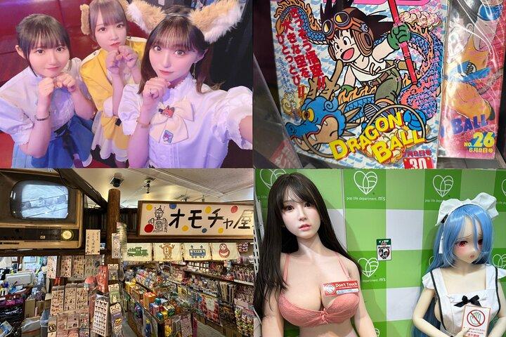 Tour Privado Akihabara Retro Tokyo Anime Game Maid Cafe com coleta