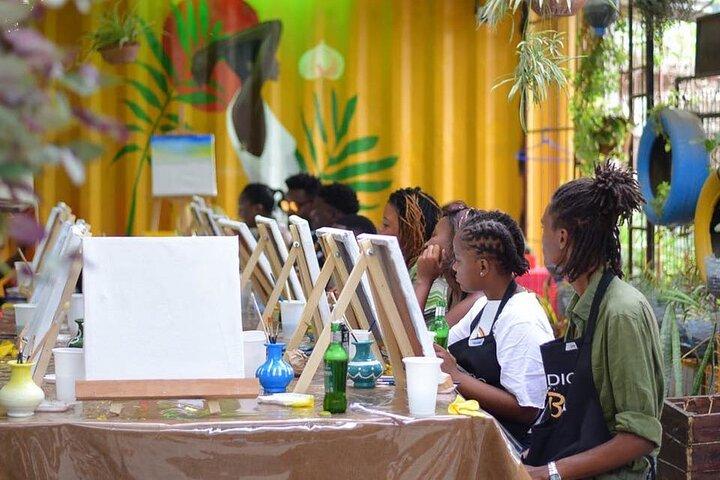 Kunstmal- und Töpferstudio in Mombasa, Kenia