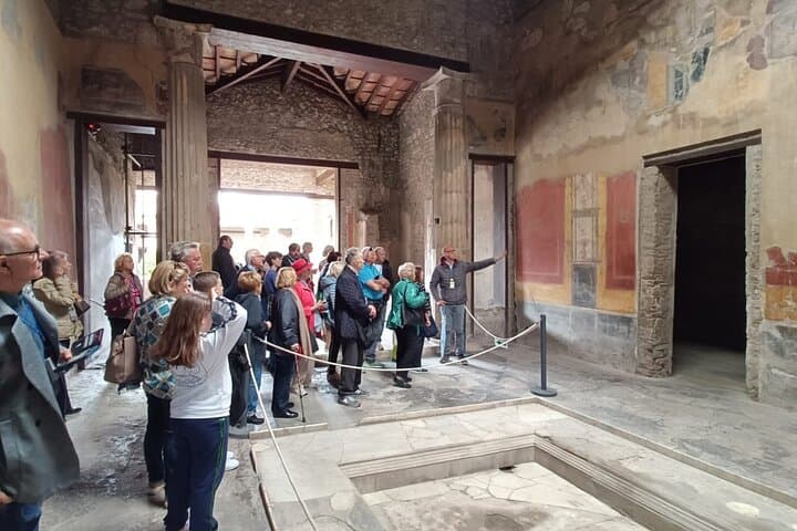 Private tour to Pompeii and winery