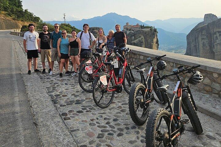 Sunset Meteora Tour auf dem E-Bike