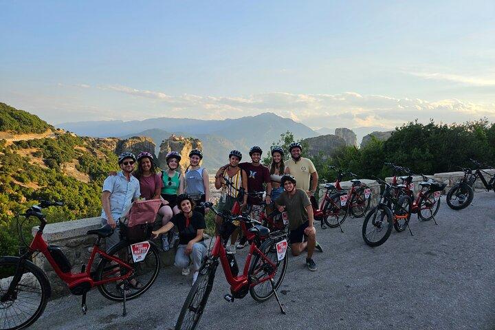 Sunset Meteora Tour auf dem E-Bike