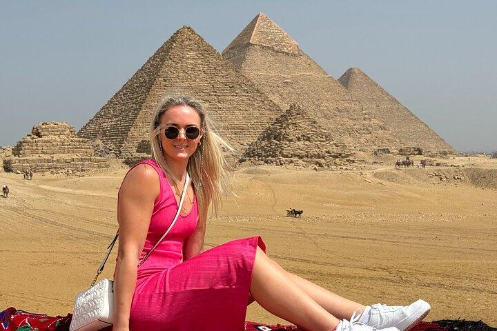 Volledige dagtour naar de piramides van Gizeh en Saqqara