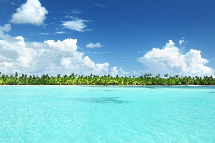 Journée complète sur l'île de Catalina au départ de Saint-Domingue avec plongée en apnée facultative incluse