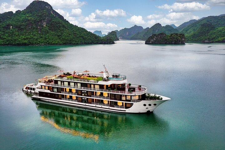 Dora Cruise - Luxuskreuzfahrt entdecken Sie die Lan Ha Bucht, 2 Tage und 1 Nacht – Bestseller