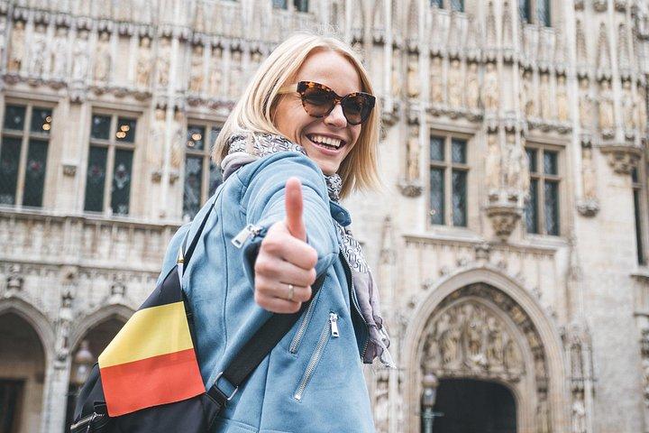 ブリュッセルの見どころと秘密：ビアストップ付きプライベートツアー