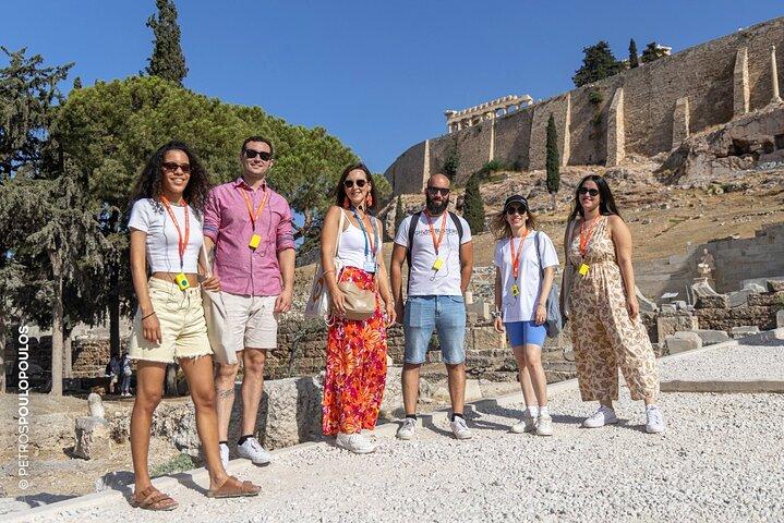 Excursion en bord de mer à Athènes : promenade pédestre privée à l'Acropole