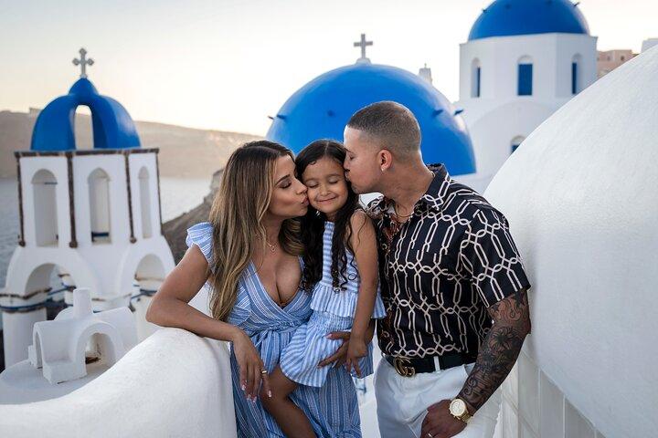 Fotoshooting in Santorini Oia (ohne Anstehen)