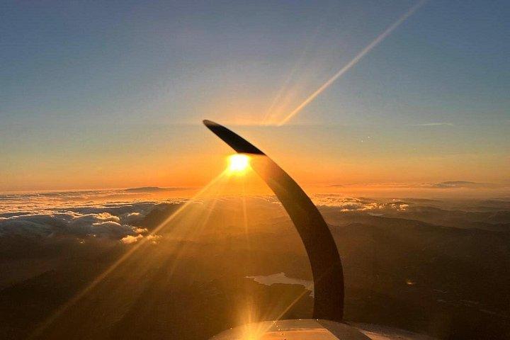 Airplane San Francisco Sunset Flight Tour