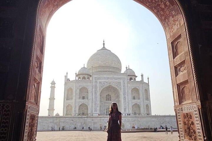 Agra: Private Stadtrundfahrt zum Taj Mahal mit Führer