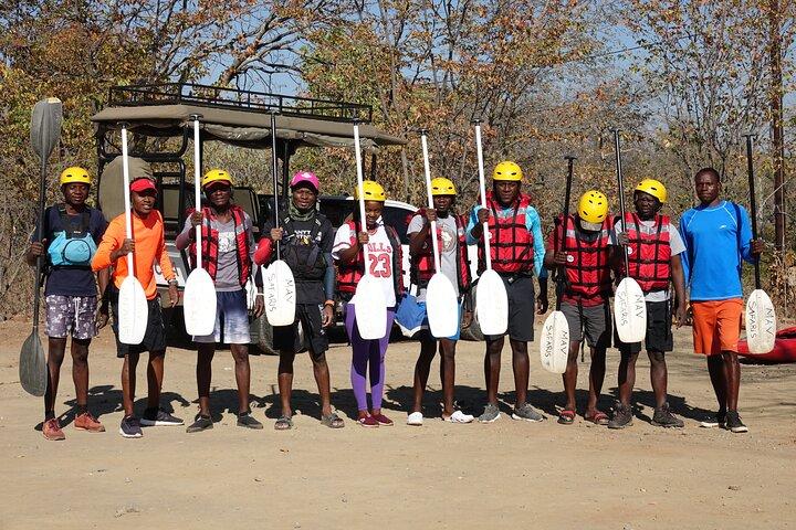 Rafting de dia inteiro em Livingstone
