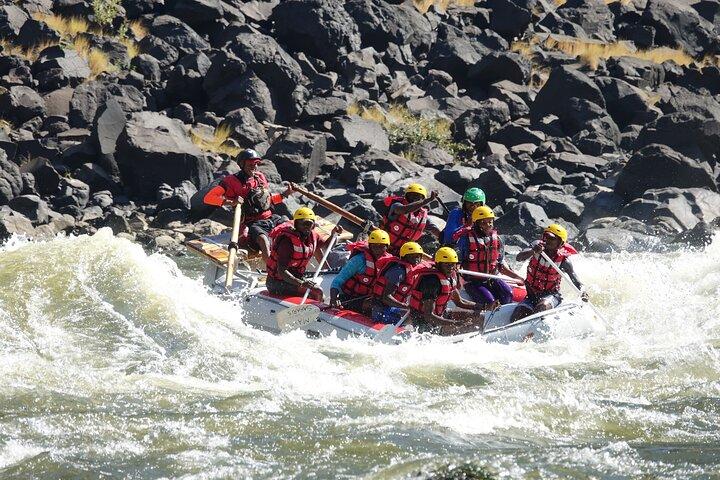 Rafting de dia inteiro em Livingstone