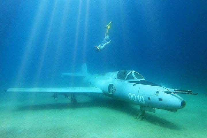 トロギルの秘密の水中博物館へのボートツアー