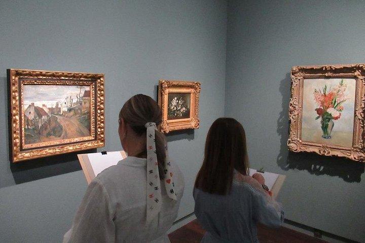 Ritverkstad på Musée d'Orsay