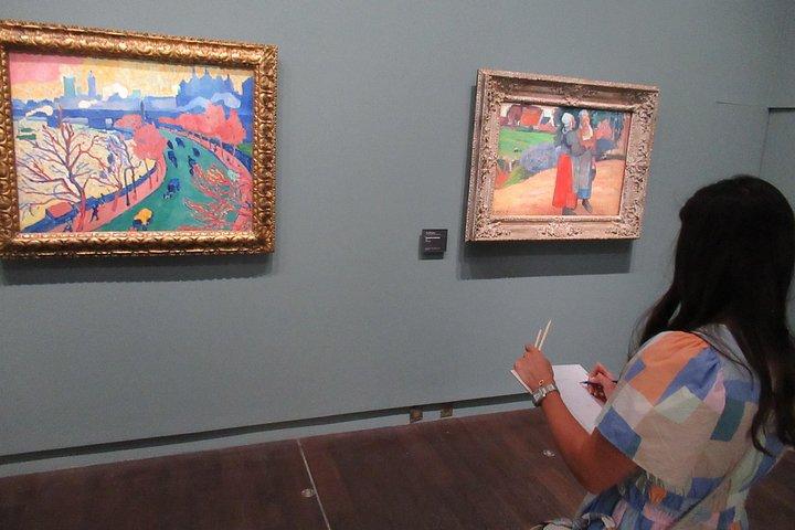 Ritverkstad på Musée d'Orsay