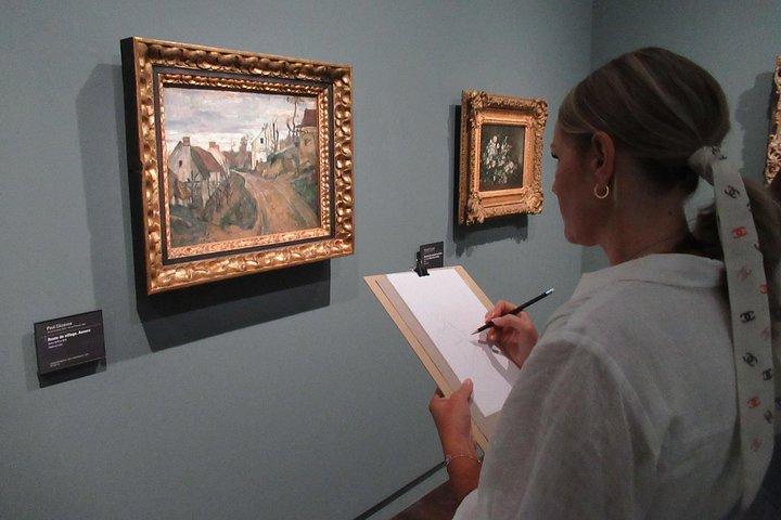 Ritverkstad på Musée d'Orsay