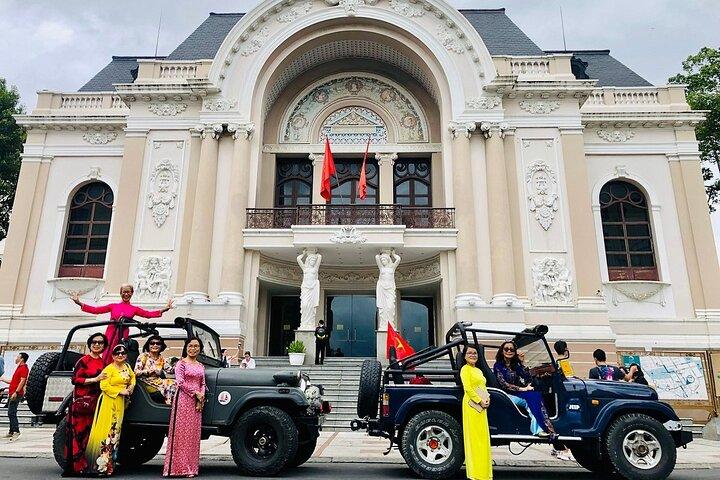 Saigon US Army Jeep Tours: História, cultura e comida de rua