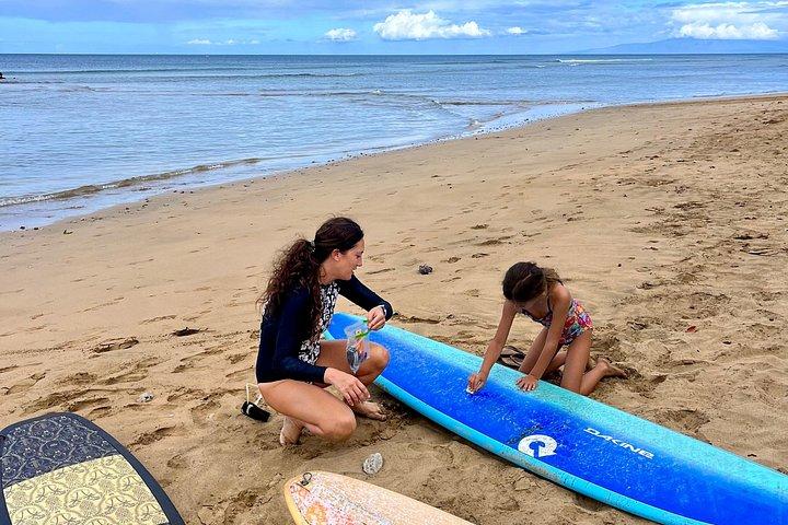 Initiation privée au surf : 3 ans +& La sécurité avant tout Coaching