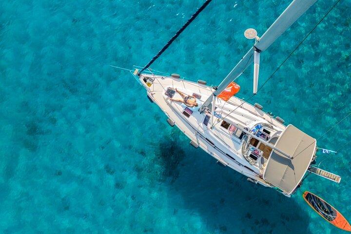 Croisière privée en bateau Chalcidique : Kassandra ou Sithonia (3 à 7 heures)
