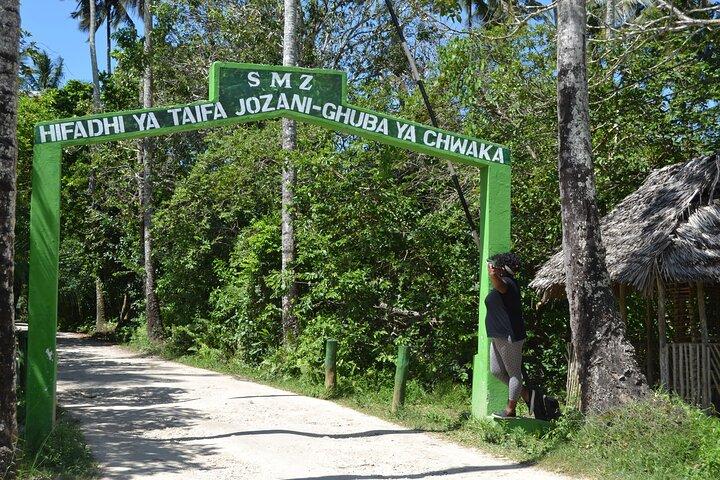 Hele dag privé Zanzibar Jozani Forest Spice Farm met stadstour