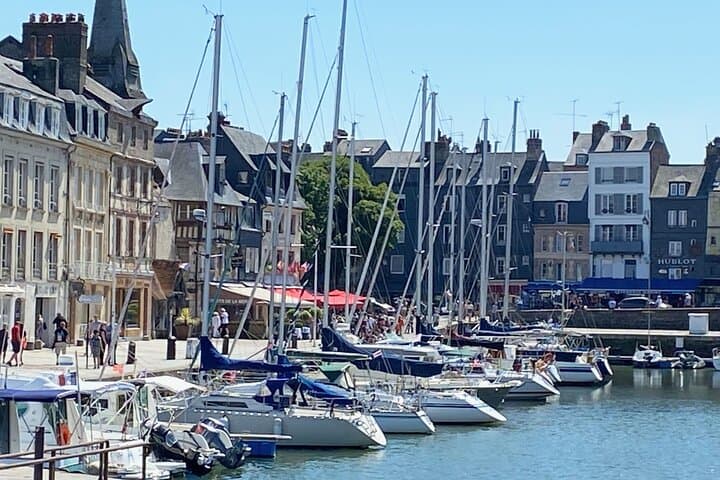 Private Live Guided Giverny Honfleur Etretat Cliffs by Mercedes