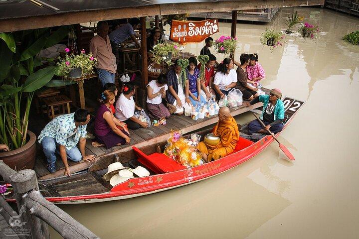 パタヤ水上マーケットチケット（4つの地域を巡るタイ文化）