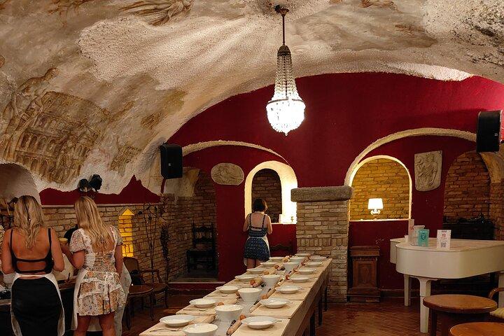 Authentic Cooking class pasta and tiramisu' at spanish steps